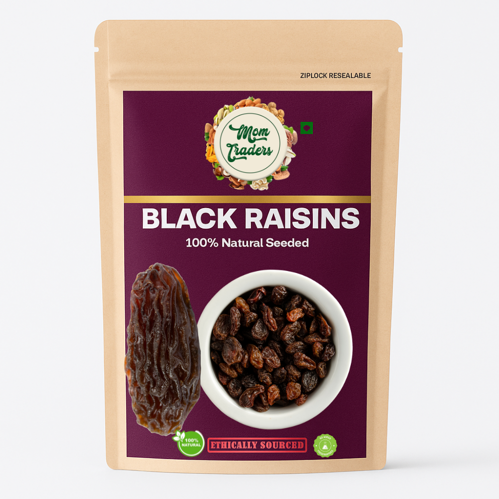 Mom's Premium Black Grapes (Seeded)
