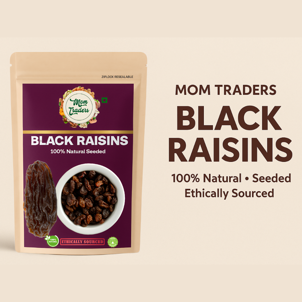 Mom's Premium Black Grapes (Seeded)