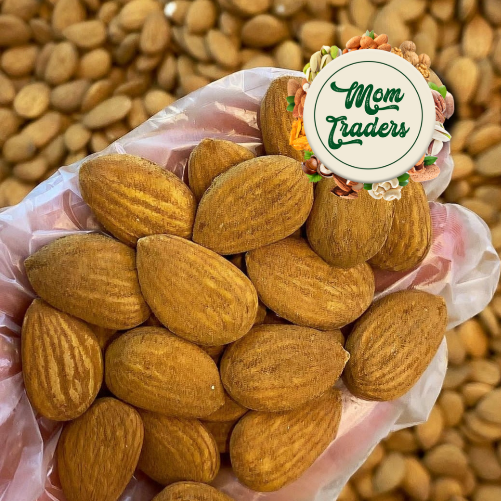 100% Natural Premium Almonds – High-Protein, Heart & Skin Healthy | MOM TRADERS