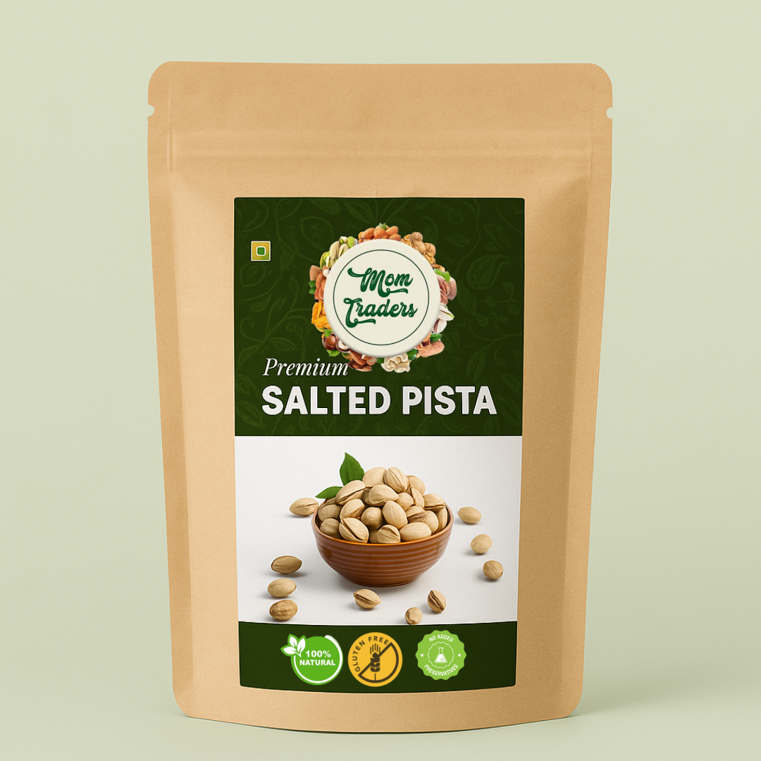 Buy Mild Salted Pistachios Online – High-Protein, Heart & Eye Healthy | MOM TRADERS