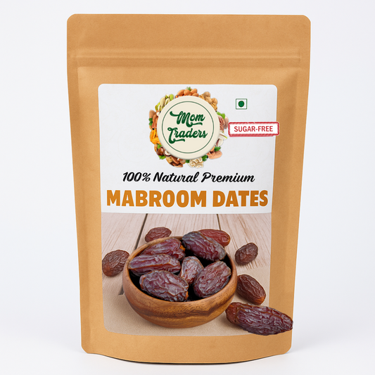 100% Natural Premium Mabroom Dates – Chewy, Fiber-Rich & Naturally Sweet | MOM TRADERS