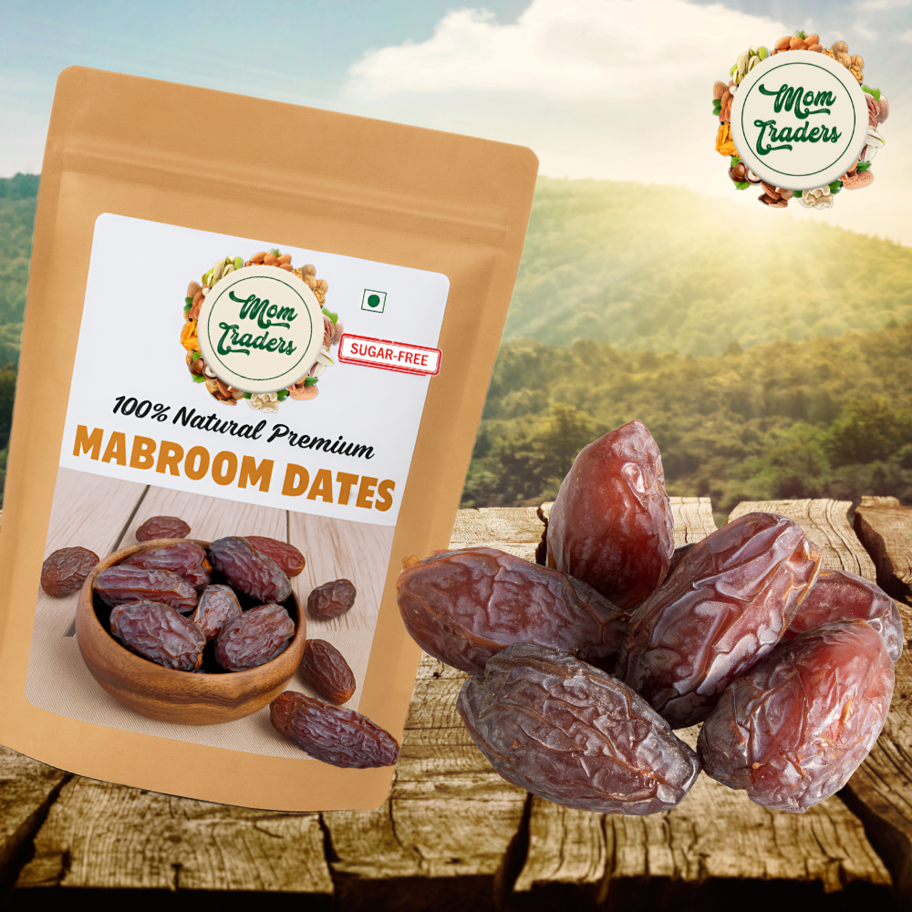 100% Natural Premium Mabroom Dates – Chewy, Fiber-Rich & Naturally Sweet | MOM TRADERS
