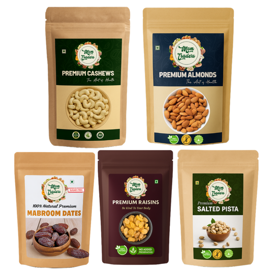 Super Saver Combo Total 1 kg of nuts and Dry fruits
