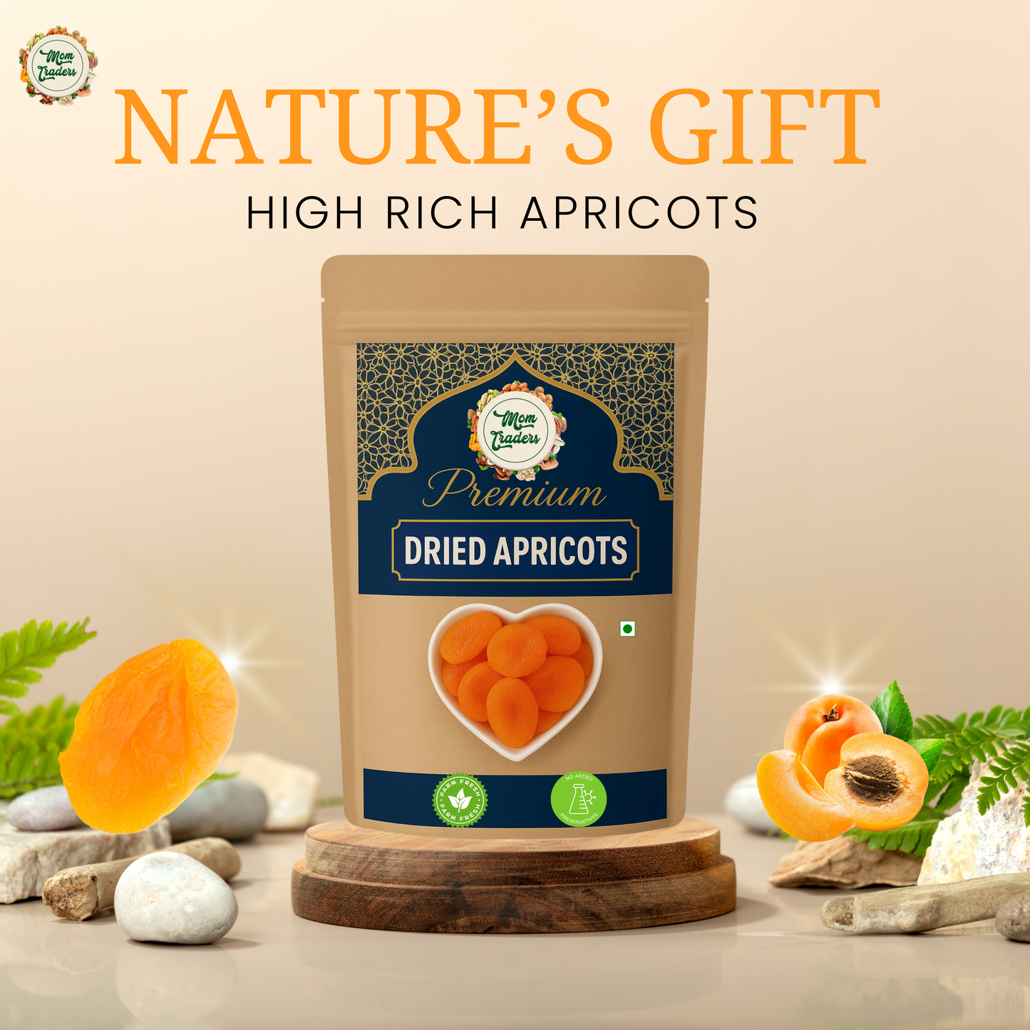 Mom's Premium Dried Apricots