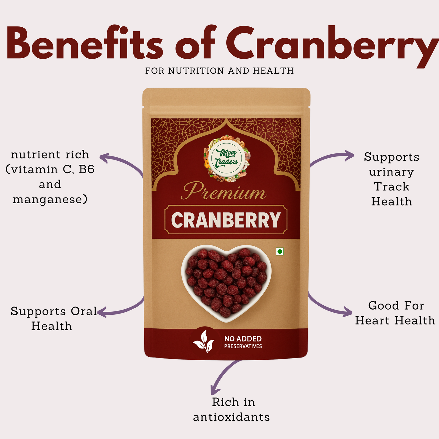 Mom's USA Dried Cranberries