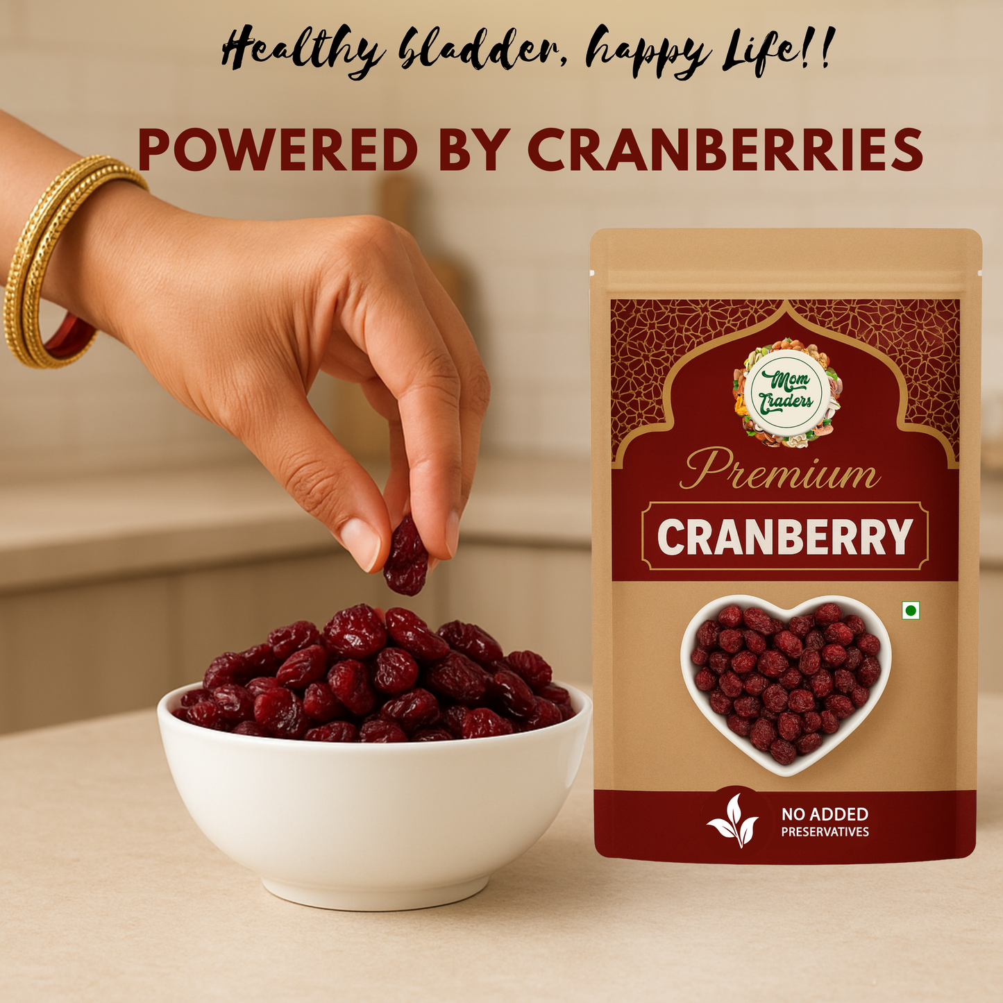 Mom's USA Dried Cranberries