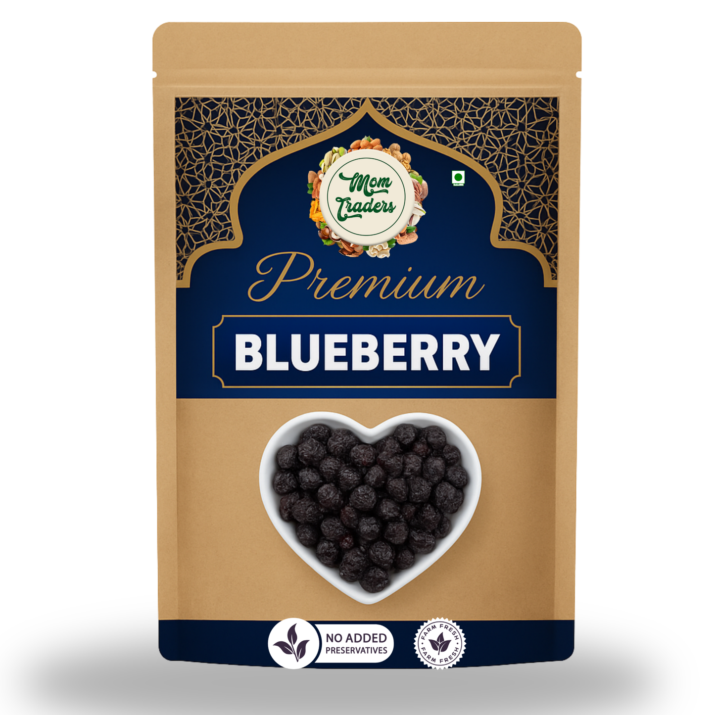 Fresh Dried Blueberries Plum