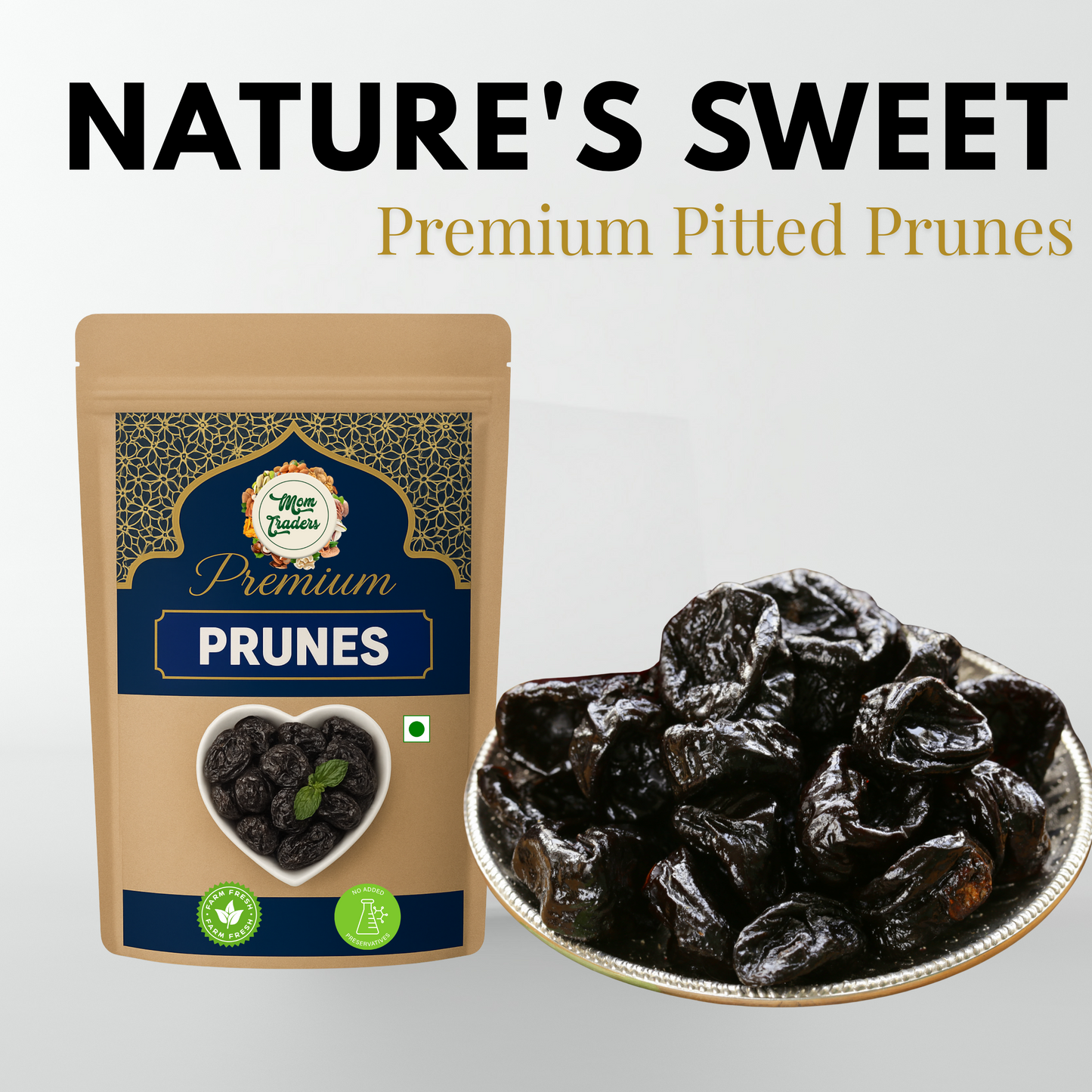 Mom's Premium California Pitted Prunes