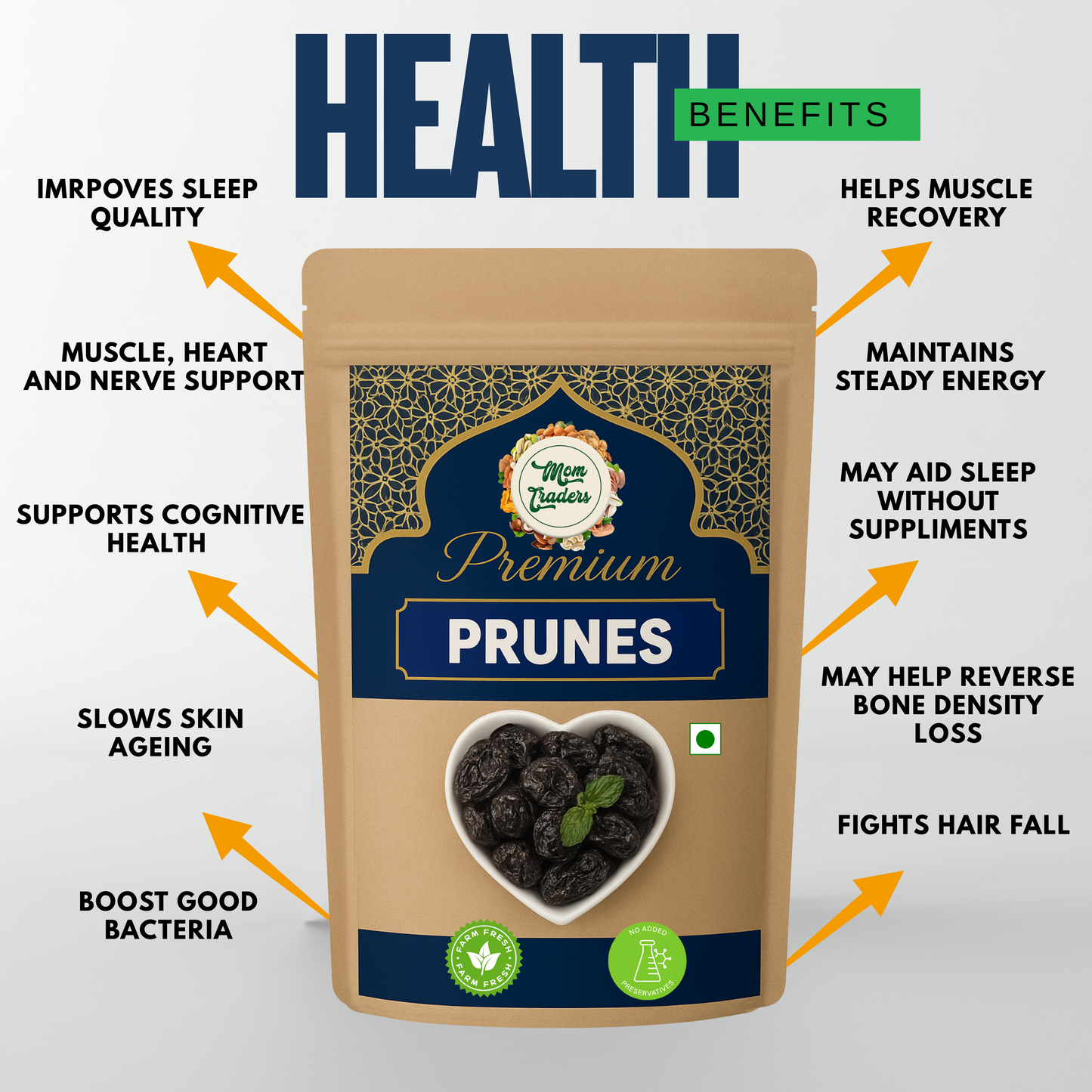 Mom's Premium California Pitted Prunes
