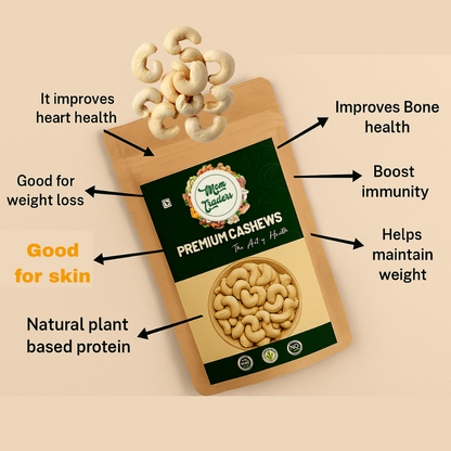 100% Natural Whole Premium Cashews – Creamy, Nutrient-Packed & Sustainably Sourced