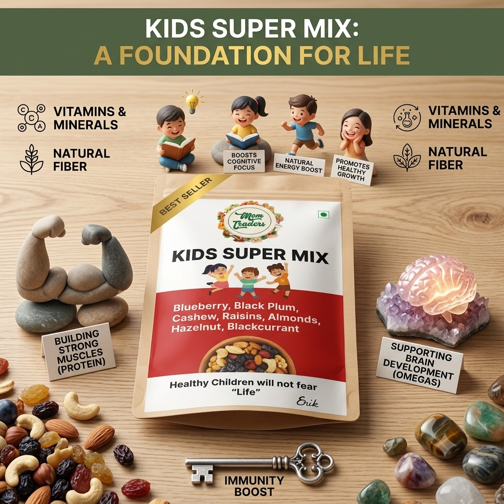 Kids Snack Mix - Healthy Snack for Growing Kids