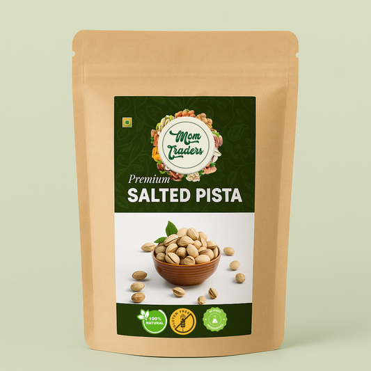 Buy Mild Salted Pistachios Online – High-Protein, Heart & Eye Healthy | MOM TRADERS