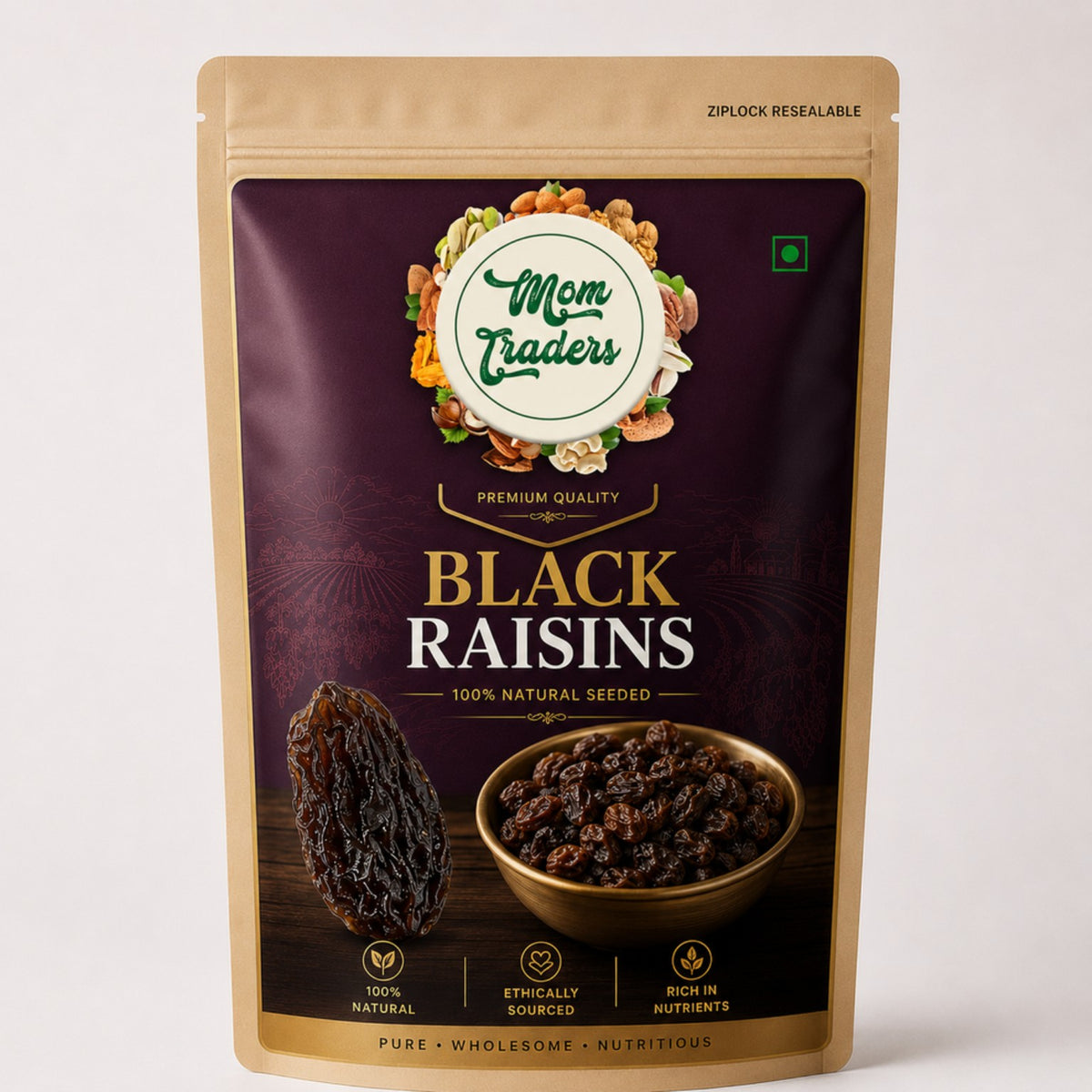 Super Saver 2kg Combo - High Value (Set of 10 - Cashews, Almonds, Walnuts, Pista, Dates, Figs, Brazil Nuts, Prunes, Raisins & Black Raisins)