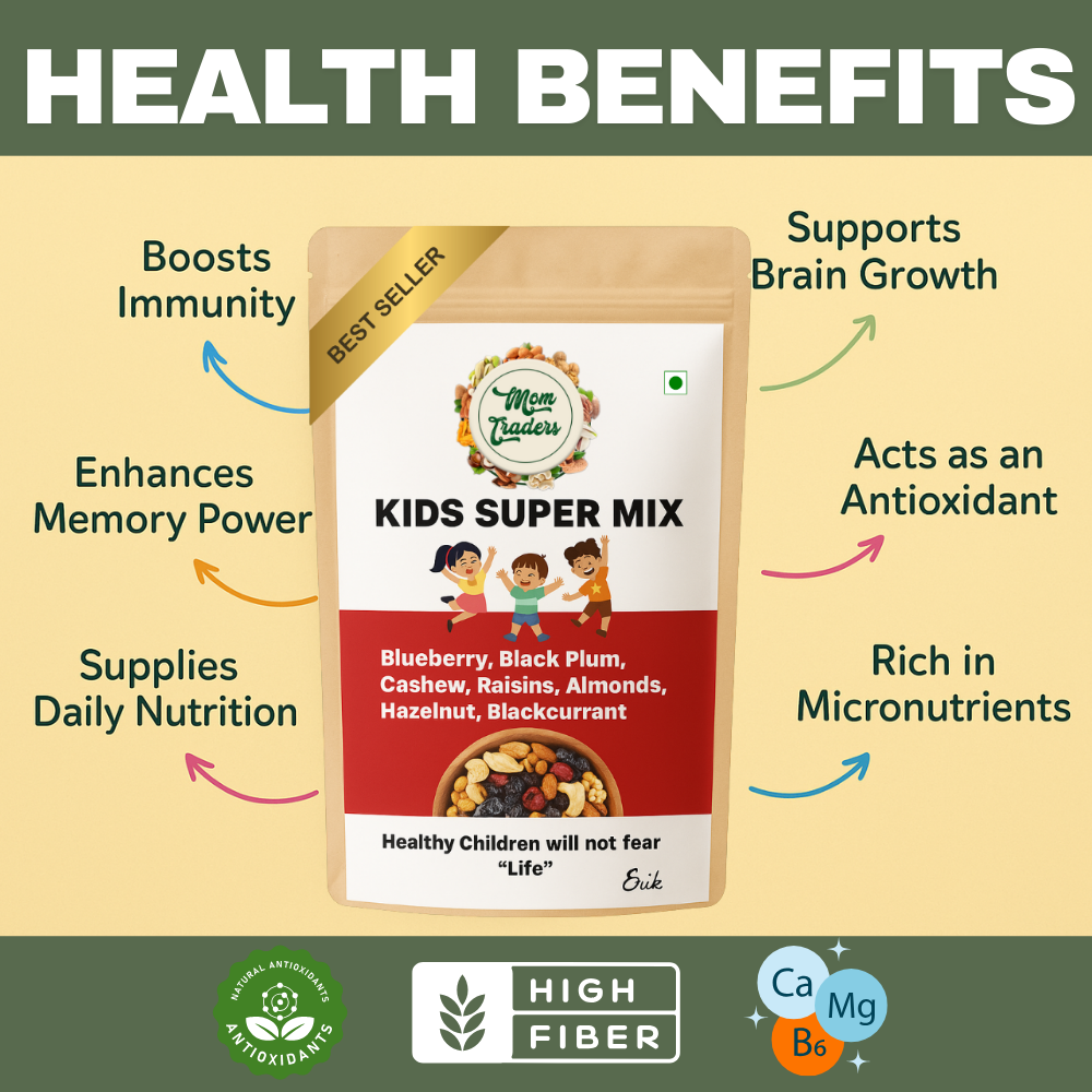 Kids Snack Mix - Healthy Snack for Growing Kids