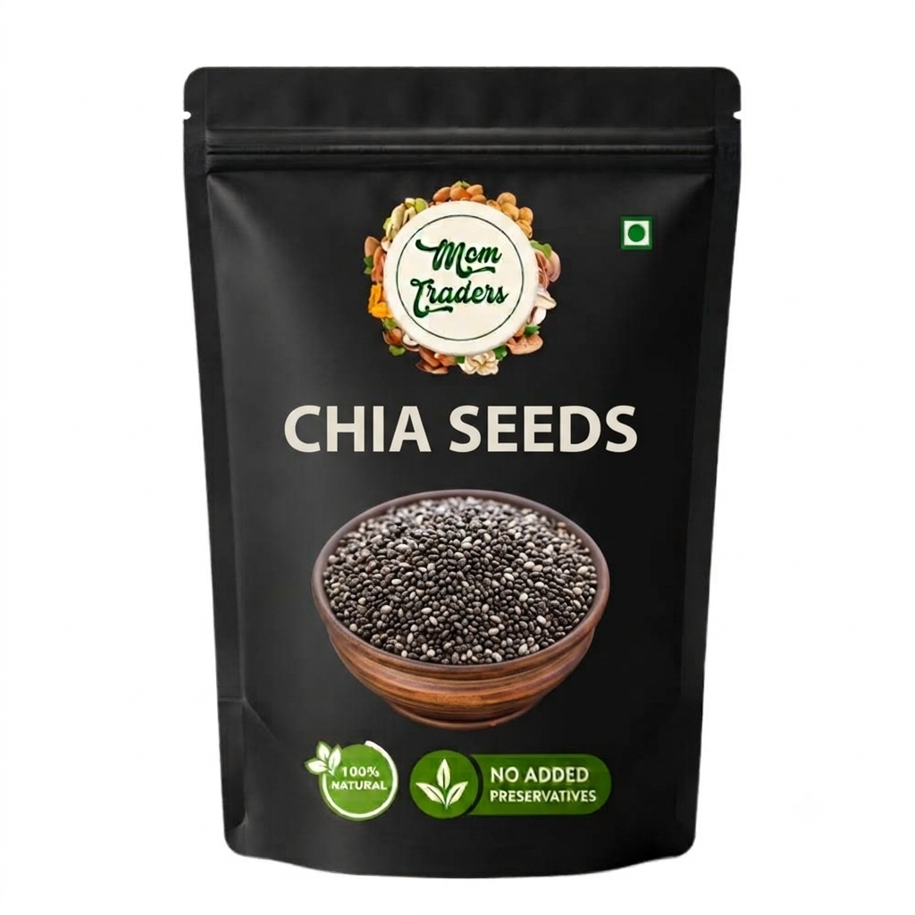 Mom Traders Chia Seeds 250g - Clean Raw Seeds | Healthy Snacks
Calcium and Protein Rich Seeds