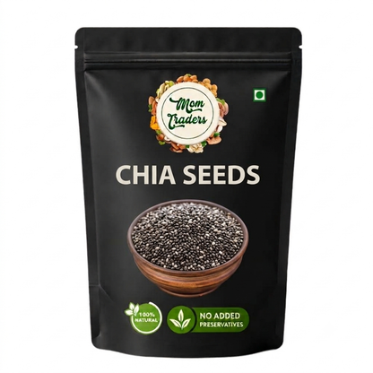 Mom Traders Chia Seeds 250g - Clean Raw Seeds | Healthy Snacks
Calcium and Protein Rich Seeds