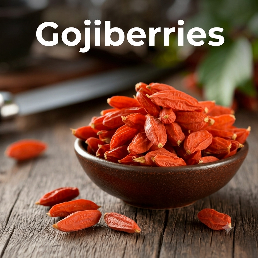 Goji Berries A-grade 100g (Antioxidant-Rich Superfood | Naturally Sweet, Tart & Chewy | Great for Snacking, Smoothies & Baking)