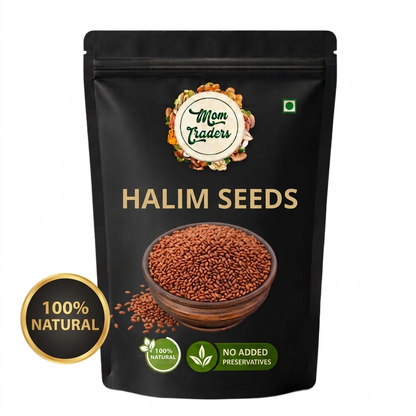 Mom Traders Halim Seeds 250g | Garden Cress Seeds | High in Fibre | Non GMO High in Fibre & Omega 3 | Immunity Booster Aliv Seeds
